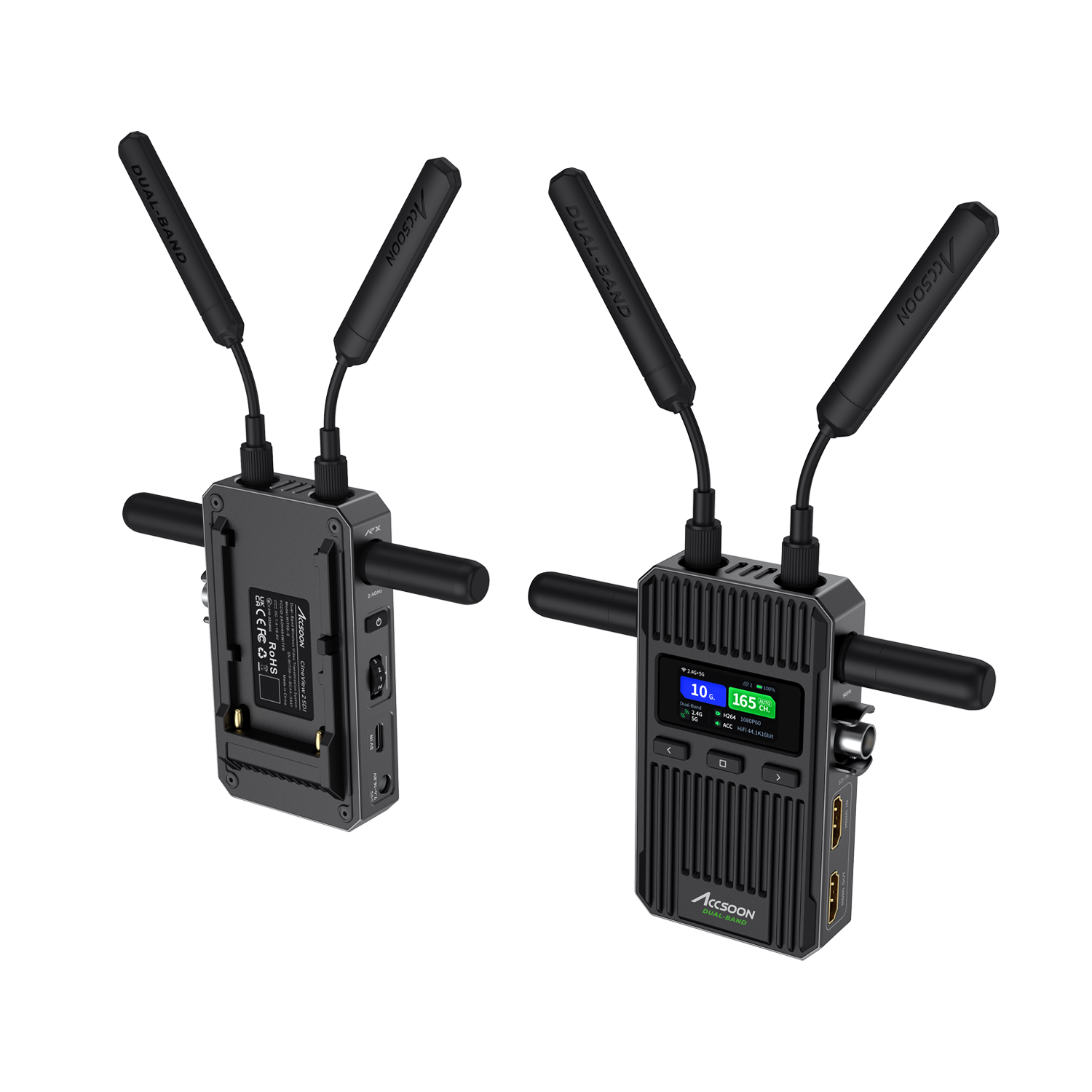 dual band cineview he accsoon dual view back and front