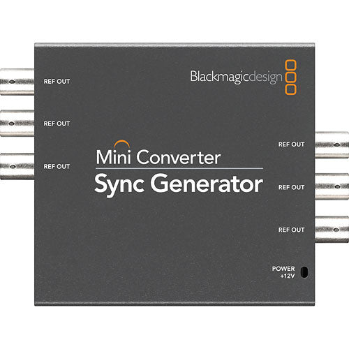mini converter blackmagicdesign sync generator