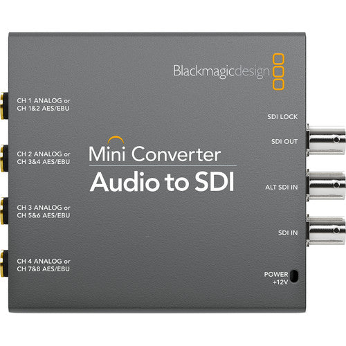 audio to sdi blackmagicdesign converter mini