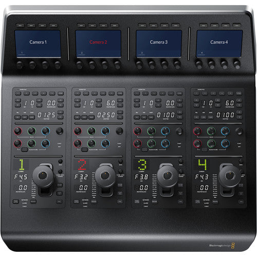 production studio switcher with quick access buttons