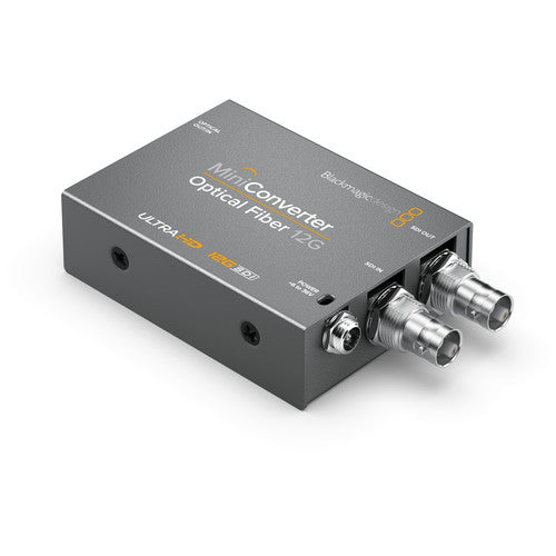 12g optical fiber ultra hd black magic design