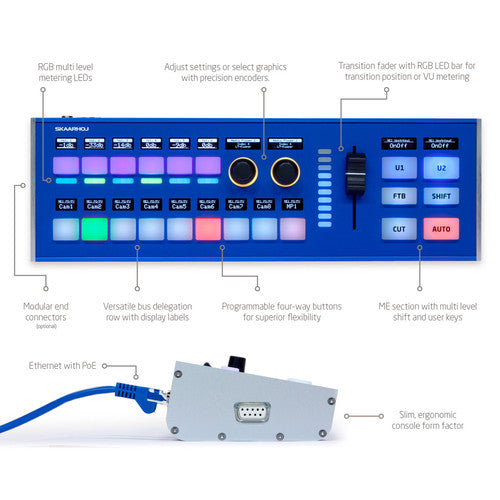 skaarhoj console large specs