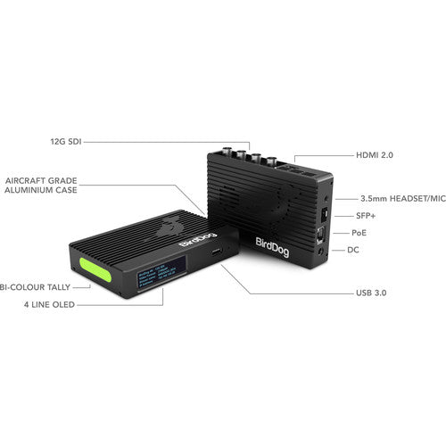 birddog headset black box dual view with specifications