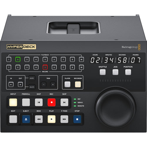 hyperdeck blackmagicdesign black box buttons