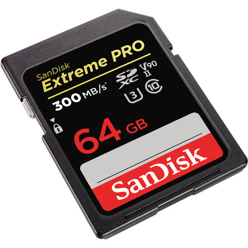 extreme pro sandisk 64 gb 300 mb/s