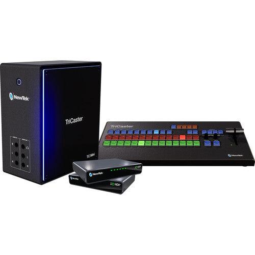 tricaster tc mini and keyboard