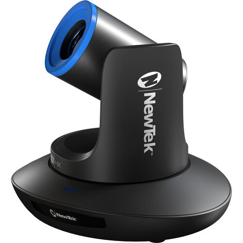 new black camera slanted blue rim