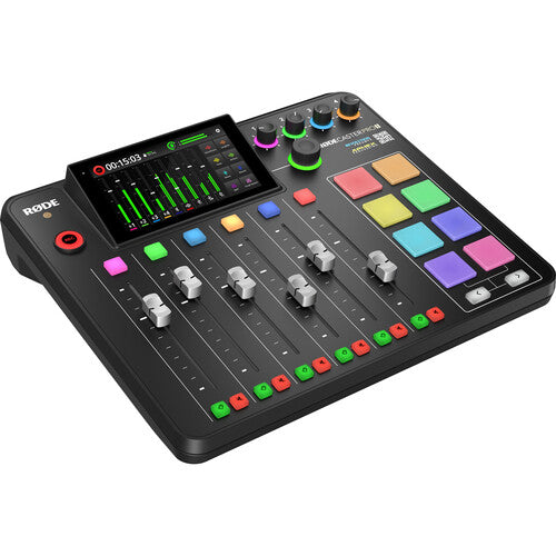 rode colourful mixing console