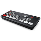 atem sdi blackmagicdesign black red and white corner view