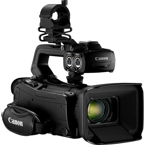 canon camera rig with mic holder and screen front