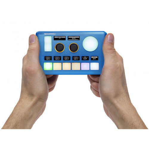 blue keypad skaarhoj