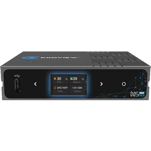 kiloview front panel navigation