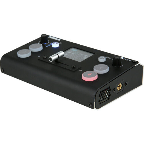 front side view console lever and buttons