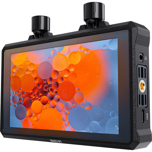 mars m1 orange and blue bubble display