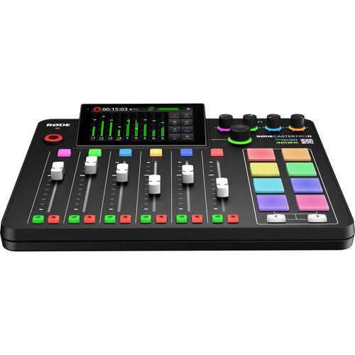 colourful mixing console rode