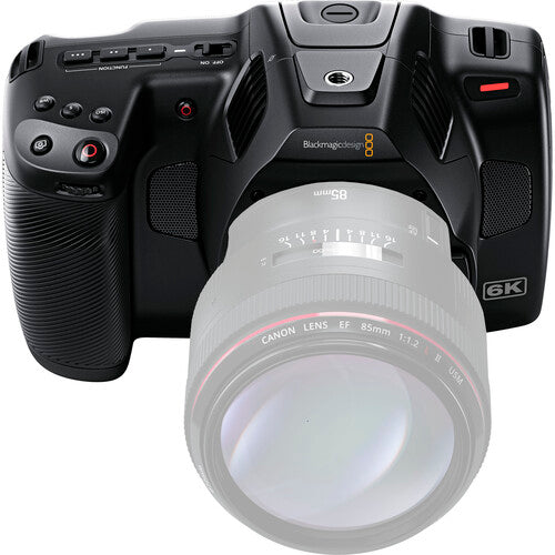 high-resolution filming camera setup