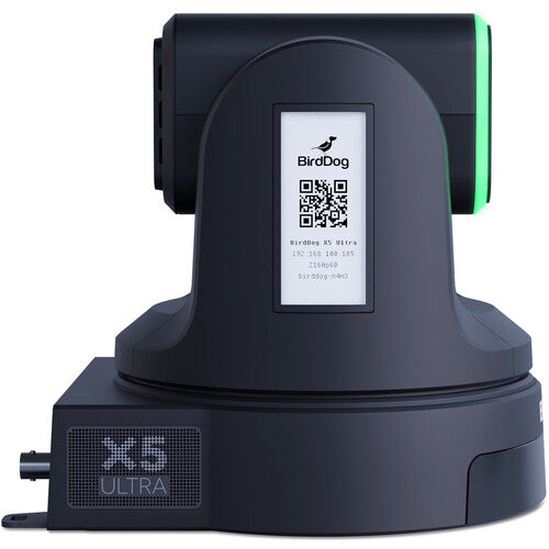 black camera turning slowly, capturing every detail