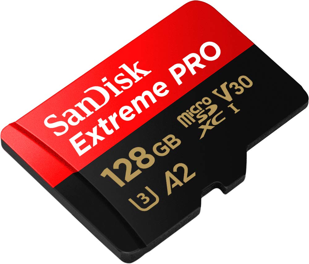 sandisk 128 gb micro sd extreme pro