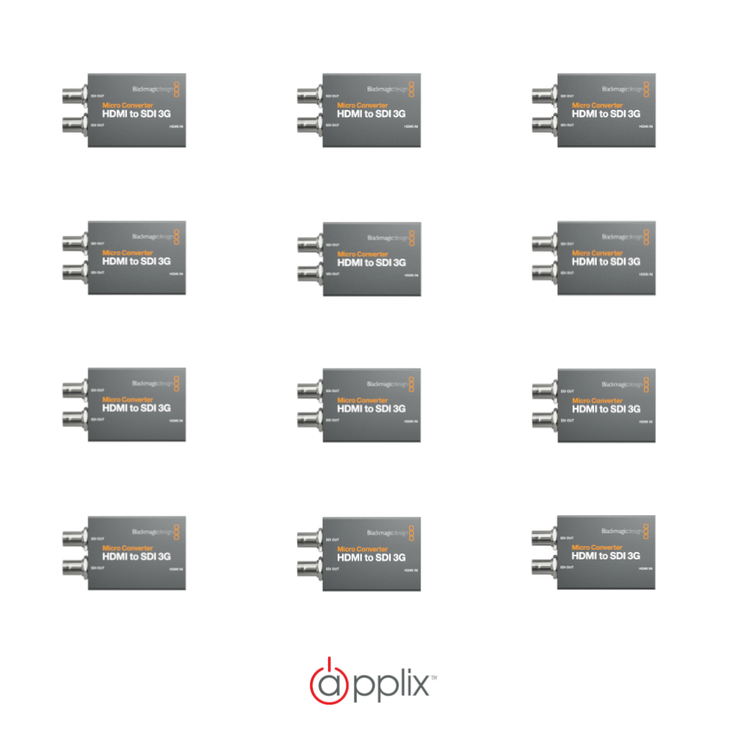 BMD HDMI TO SDI MICRO 3G 12X BUNDLE