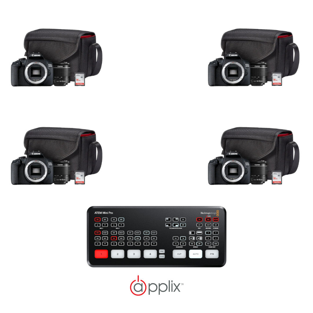 CANON ATEM MINI PRO BUNDLE 4