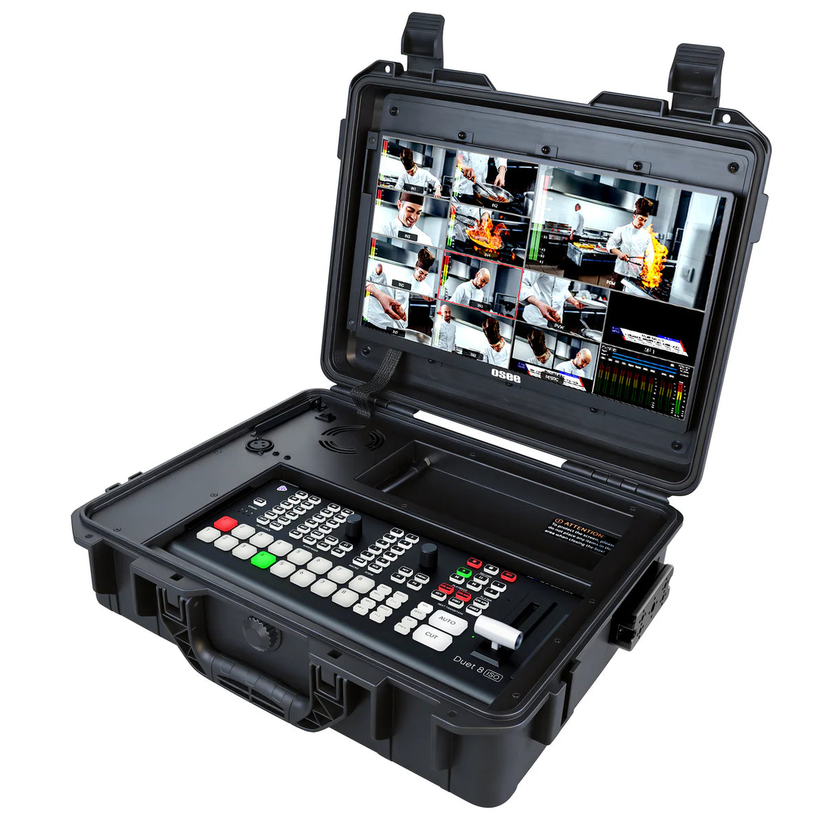 OSEE GoStream Duet 8 ISO 8-Channel Live Stream Switcher Kit – Applix