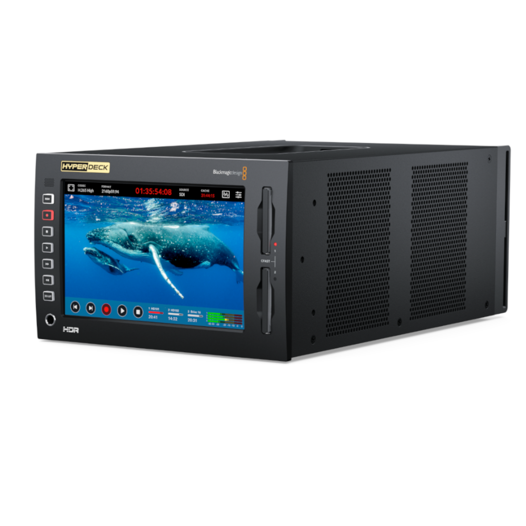 hyperdeck screen with whale corner view