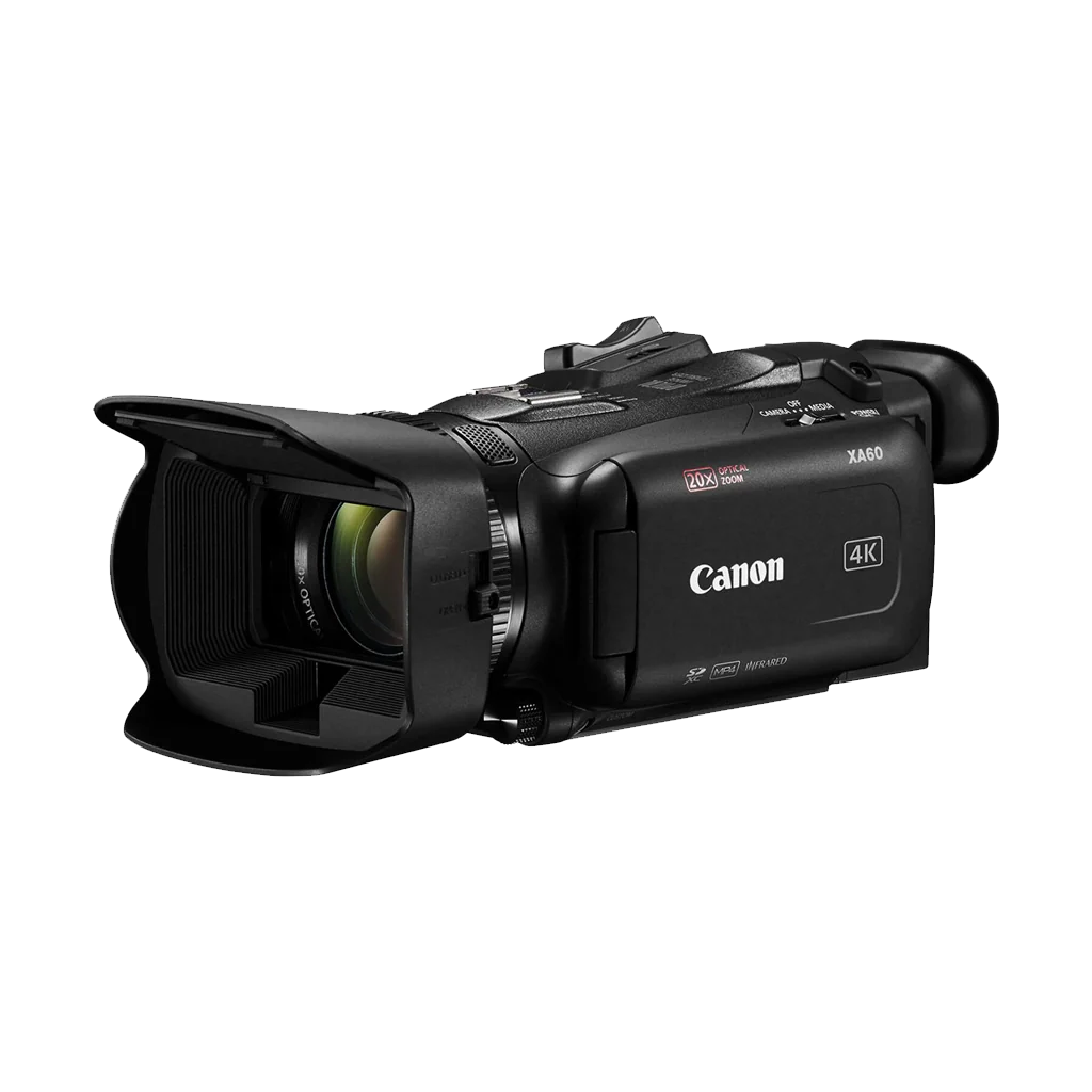 canon xa60b professional uhd 4k camcorder front 1