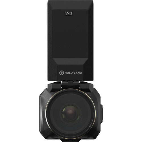 Hollyland VenusLiv V2 All-in-One Live Streaming Camera, best used for content creation, front view of the product.