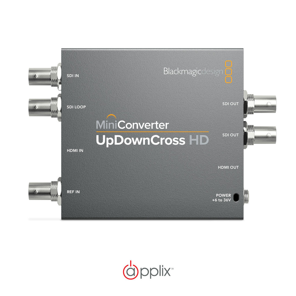 An image of the Blackmagic Design Mini Converter UpDownCross HD (front).