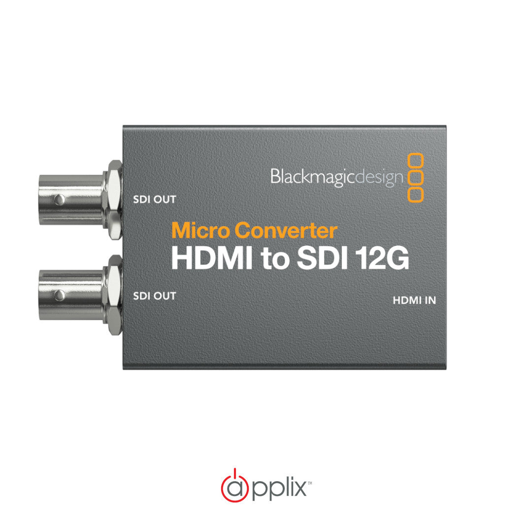 Blackmagic Design Micro Converter HDMI To SDI 12G – Applix