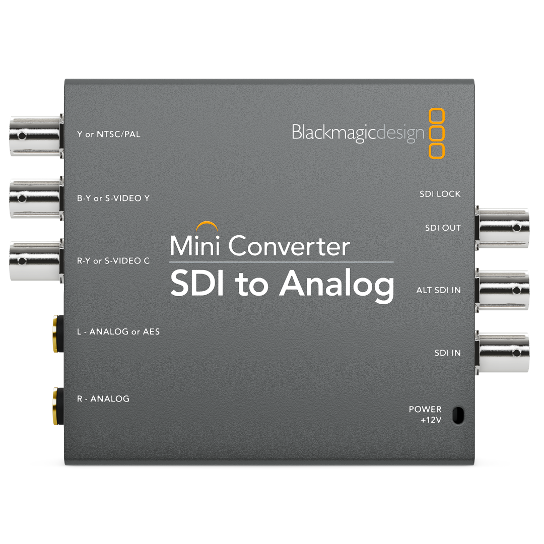 Blackmagic Design Mini Converter SDI to Analog – Applix Blackmagic Design Mini Converter SDI to Analog – Applix