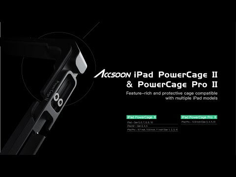 Accsoon iPad PowerCage Pro Ⅱ iPad用 1_3556edfb-13d9-440d-802f-