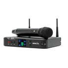 Rode Rodelink Performer Kit, best used for lectures and event audio capture, front view of mic and receiver.